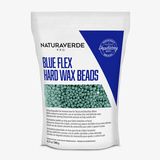 BLUE FLEX HARD WAX BEADS
