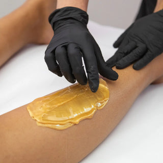 GOLD FLEX HARD WAX BEADS, 7.7 lbs