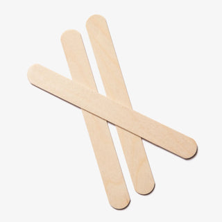 LARGE WOODEN APPLICATORS, 25 pcs