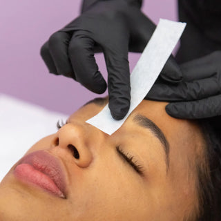 NON-WOVEN WAXING STRIPS FOR FACE - Pack of 100