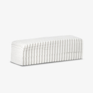 NATURAL MUSLIN WAXING STRIPS FOR FACE - Pack of 100