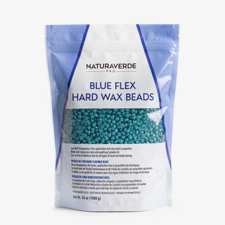 Blue Flex Hard Wax Beads for Sensitive Skin