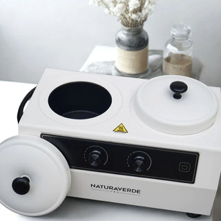 DOUBLE WAX WARMER FOR CANS