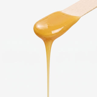 Honey Yellow Synthetic Film Wax Beads for Coarse Hair & Wide Areas, 17.6 oz
