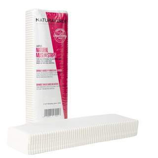NATURAL MUSLIN WAXING STRIPS FOR BODY
