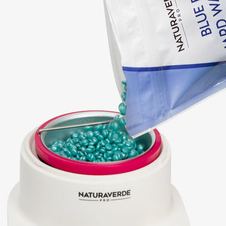 Blue Flex Hard Wax Beads for Sensitive Skin