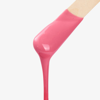 Pink Flex Hard Wax Beads for Face & Body Waxing, Fine to Medium Hair