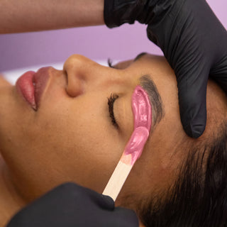 Pink Flex Hard Wax Beads for Face & Body Waxing, Fine to Medium Hair