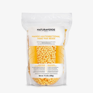 Naturaverde PRO Mango Multidirectional Hard Wax Beads 17.6 oz (500 g) bag