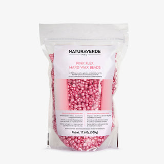 Naturaverde PRO Pink Flex Hard Wax Beads 17.6 oz (500 g) bag