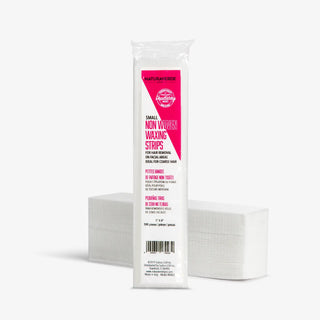 NON-WOVEN WAXING STRIPS FOR FACE - Pack of 100